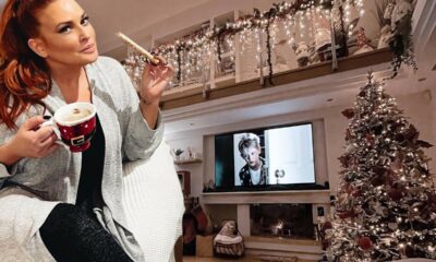 Με δύο εκπληκτικές φωτογραφίες η Σίσσυ Χρηστίδου μας βάζει σε Χριστουγεννιάτικη διάθεση, αφού μας δείχνει το εσωτερικό το