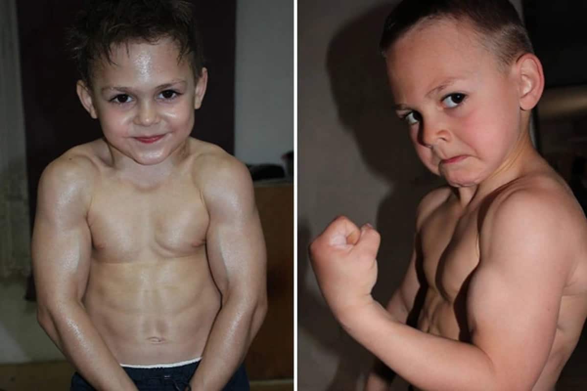 Το αγόρι που κάποτε ονομαζόταν το πιο δυνατό παιδί του κόσμου φαίνεται πραγματικά αγνώριστο 13 χρόνια αφότου έσπασε ρεκόρ Γκίνες