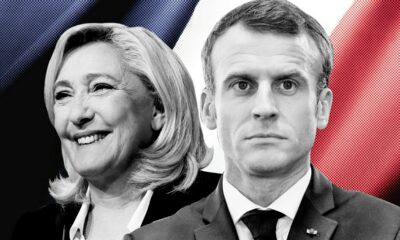 Η Μαρίν Λεπέν αντιμετωπίζει τον νυν πρόεδρο της Γαλλίας Εμμανουέλ Μακρόν στις εκλογές της Κυριακής, την ώρα που όλος ο πλανήτης την κατηγορεί