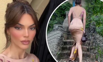 Η dolce vita της Kendall Jenner φαίνεται ότι την δυσκόλεψε αρκετά ακόμα και στο να ανέβει μια σειρά από παλιές σκάλες στην Ιταλία την ώρα που