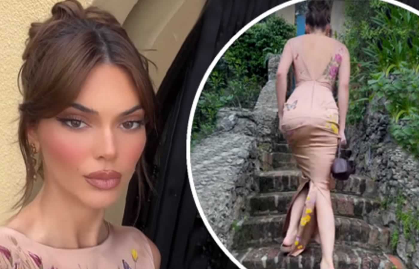 Η dolce vita της Kendall Jenner φαίνεται ότι την δυσκόλεψε αρκετά ακόμα και στο να ανέβει μια σειρά από παλιές σκάλες στην Ιταλία την ώρα που