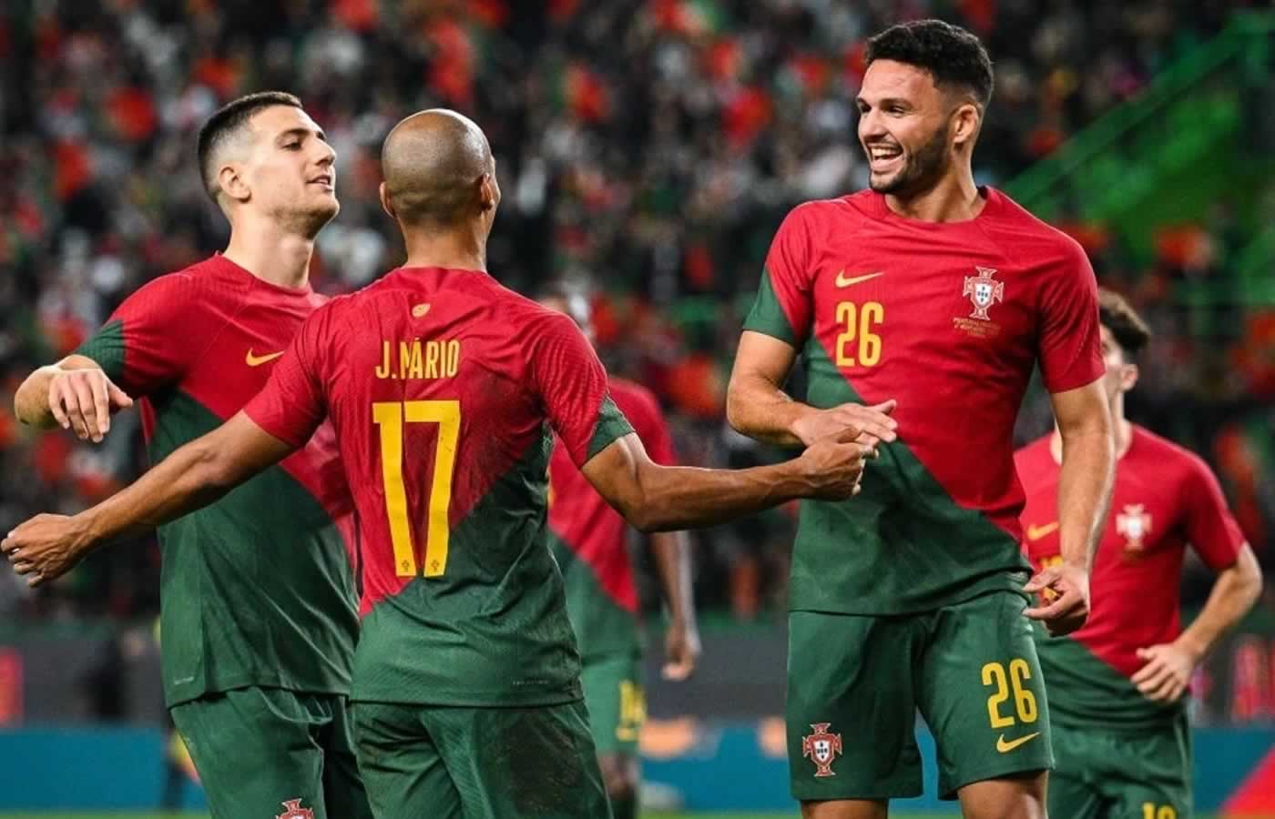 Εύκολο βράδυ είχε η Εθνική ομάδα της Πορτογαλίας απέναντι στη Νιγηρία την οποία και νίκησε με σκορ 4-0 σε φιλική αναμέτρηση που διεξήχθη