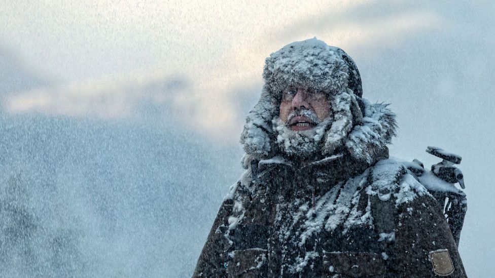 cold in snow