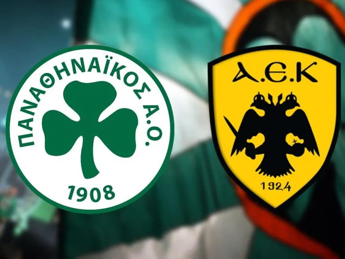 Παναθηναϊκός - ΑΕΚ live streaming