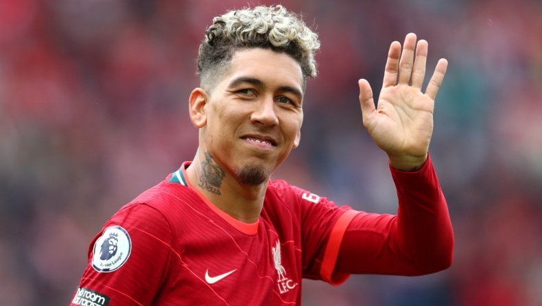 firmino waving