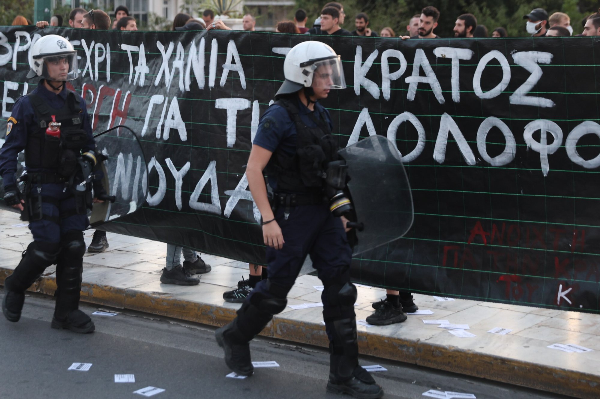 1696094933 283 Συγκέντρωση διαμαρτυρίας για τον θάνατο του Κώστα Μανιουδάκη στα χέρια