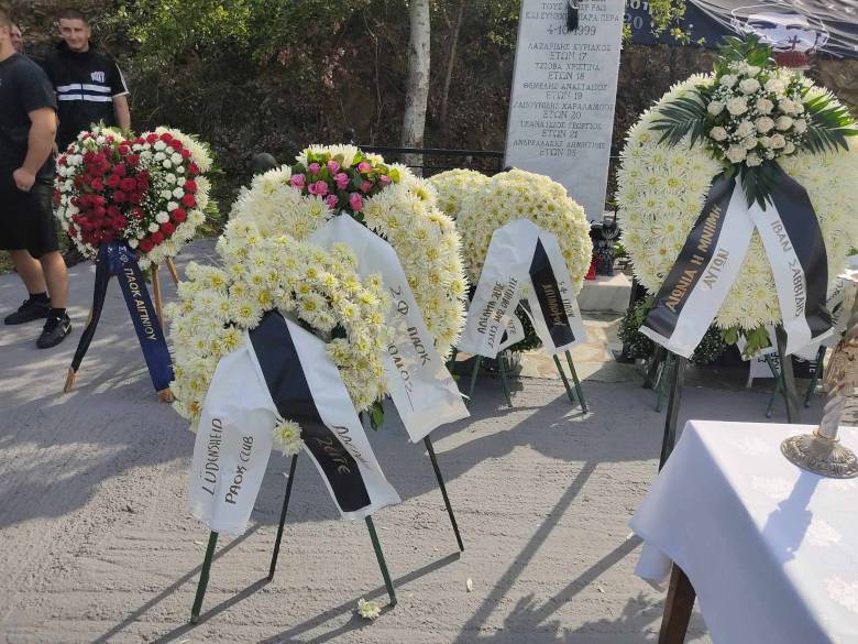 ΠΑΟΚ μνημόσυνο Τέμπη