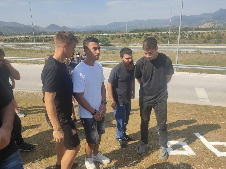 ΠΑΟΚ μνημόσυνο Τέμπη