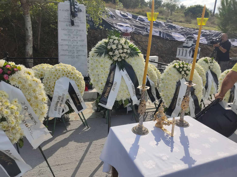 ΠΑΟΚ μνημόσυνο Τέμπη