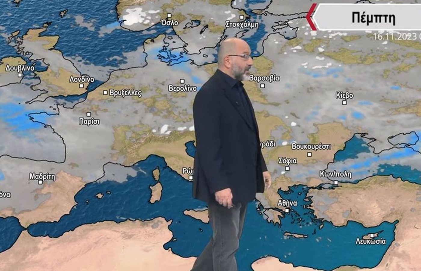 sakis arnaoutoglou erchetai kakokairia expres me kryo kai ptosi tis thermokrasias
