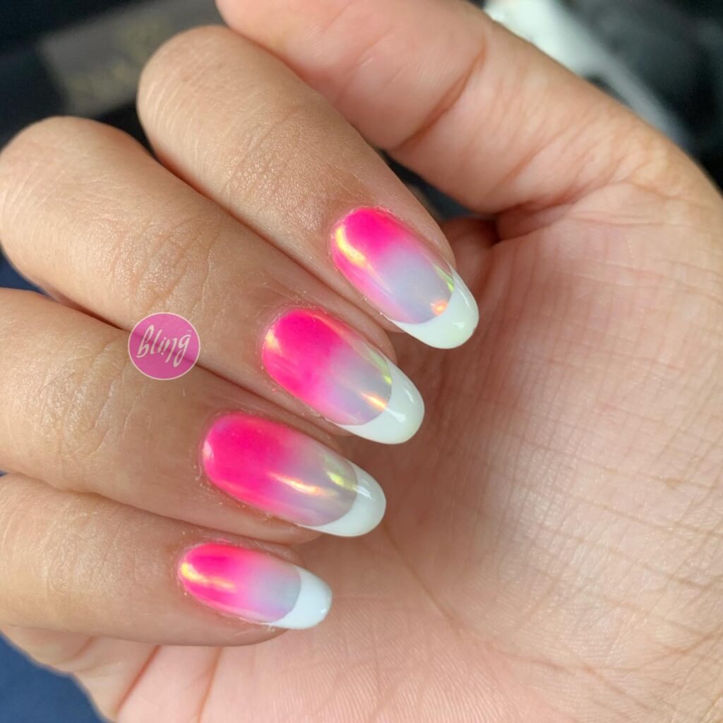 Ombre French Mani