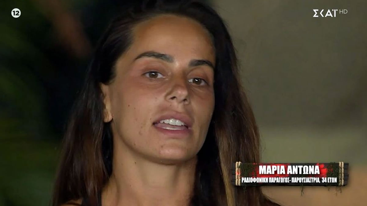 survivor 2024 apochorise i maria antona poion thelei na dei ston teliko