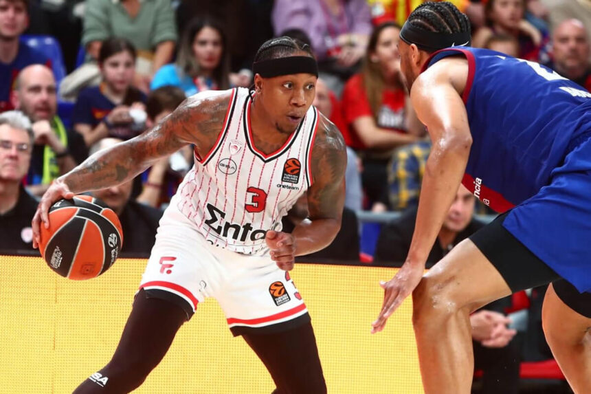 Ολυμπιακός: Ήττα με 77-69 από την Μπαρτσελόνα, 1-1 στη σειρά 1 Ολυμπιακός