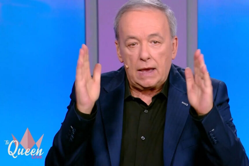 tv queen o mikroytsikos xemprostiase diagonizomeni me aichmiro scholio gia ti glossa toy somatos tis