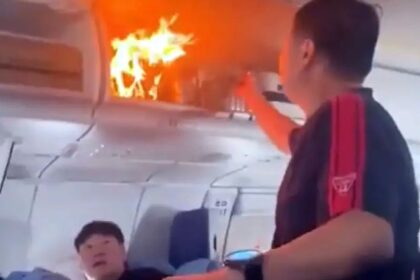 airchina battery explosion