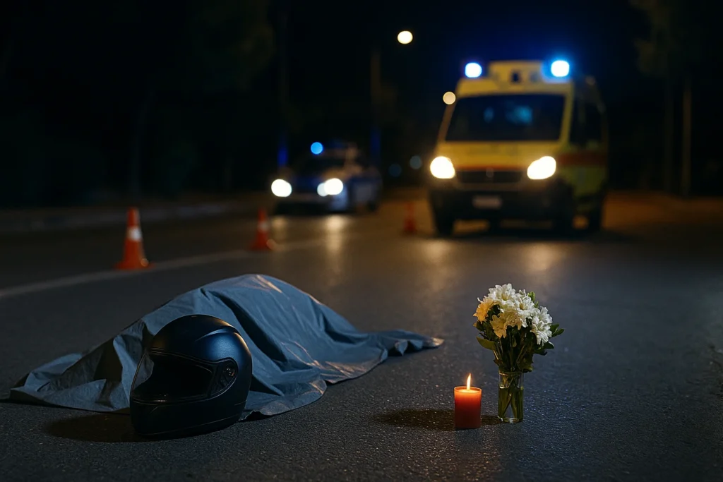 Θανατηφόρο τροχαίο στα Γλυκά Νερά: Νεκρός 23χρονος αναβάτης μηχανής – Δεν φορούσε κράνος 3 glykanea