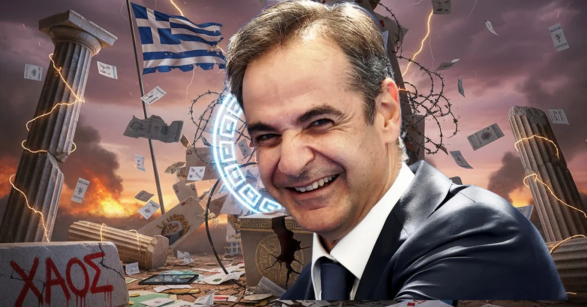 mitsotakis i chaos dimoskopisi interview politiki apogoitefsi