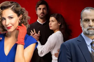 Οι πρωταγωνιστές της σειράς του Alpha Άγιος Έρωτας