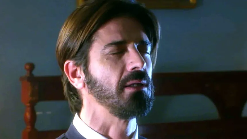 Ο πατέρας Νικόλαος σε έντονη σκηνή στη σειρά «Άγιος Έρωτας»