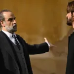 Σκηνή έντασης ανάμεσα στον πατήρ Νικόλα και τον Παύλο στη σειρά Άγιος Έρωτας