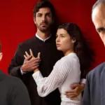 Ο Τάσος σε έντονη στιγμή σκέψης μετά το τηλεφώνημα στη σειρά Άγιος Έρωτας.