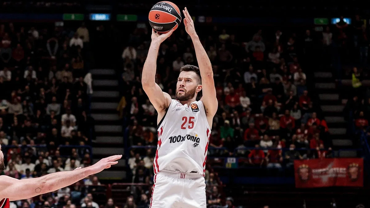 Άλεκ Πίτερς Ολυμπιακός – Εντυπωσιακή εμφάνιση με 27 πόντους στο Μιλάνο