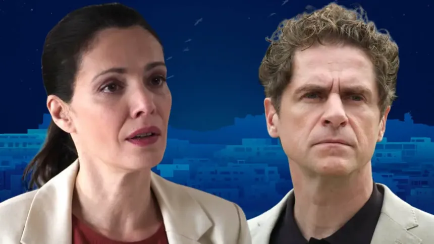 Η Αρετή και ο Οδυσσέας σε έντονη στιγμή στο «Μια νύχτα μόνο»