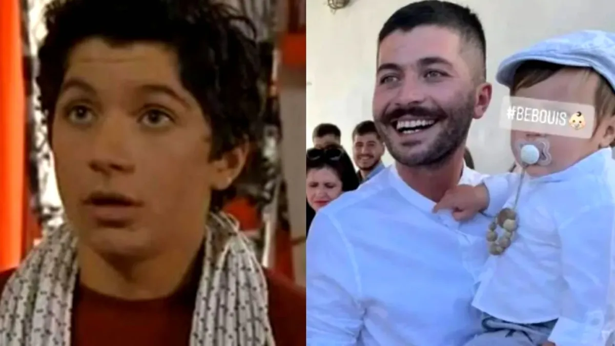 Άρης Τσάπης κρατάει το πρώτο του παιδί στα χέρια