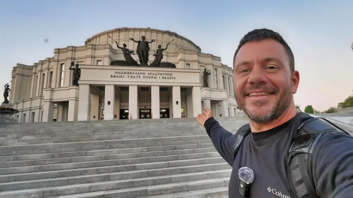 Ο Ευτύχης Μπλέτσας ταξιδεύει στο Μινσκ της Λευκορωσίας για το Happy Traveller