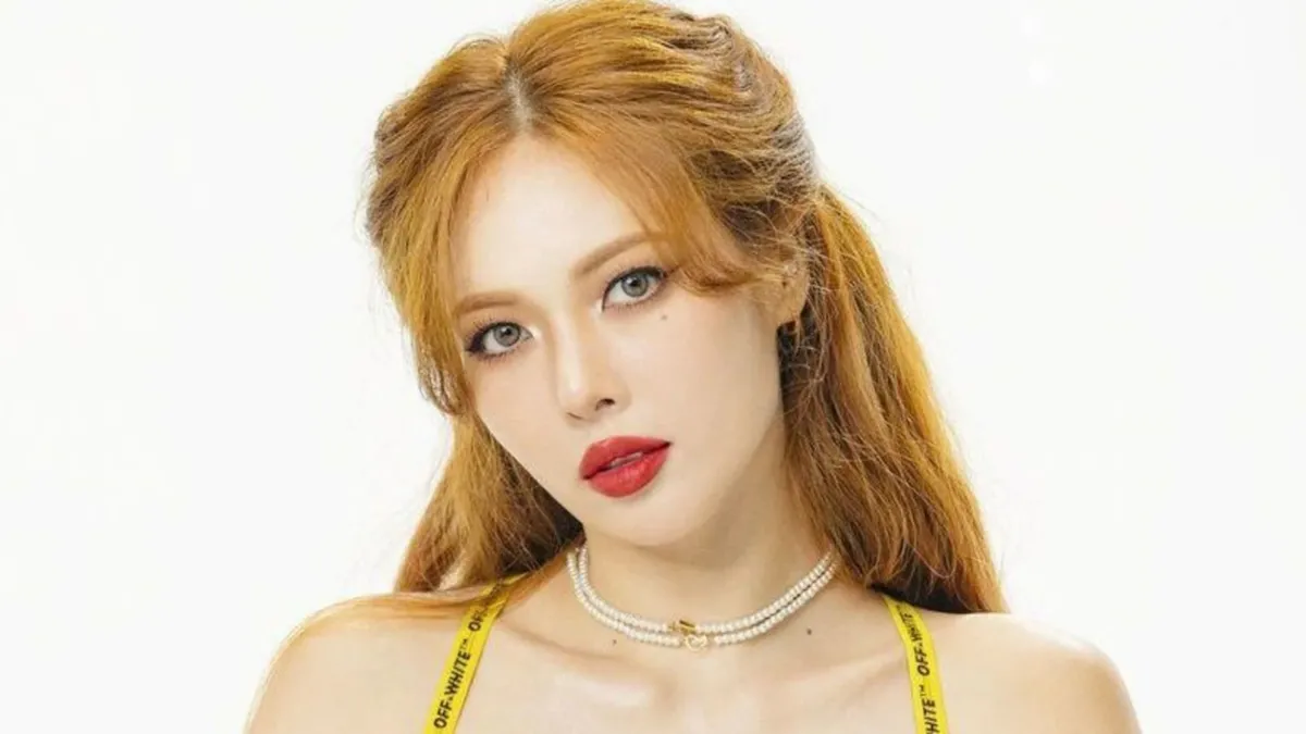 Η Hyuna επί σκηνής σε live εμφάνιση πριν το περιστατικό