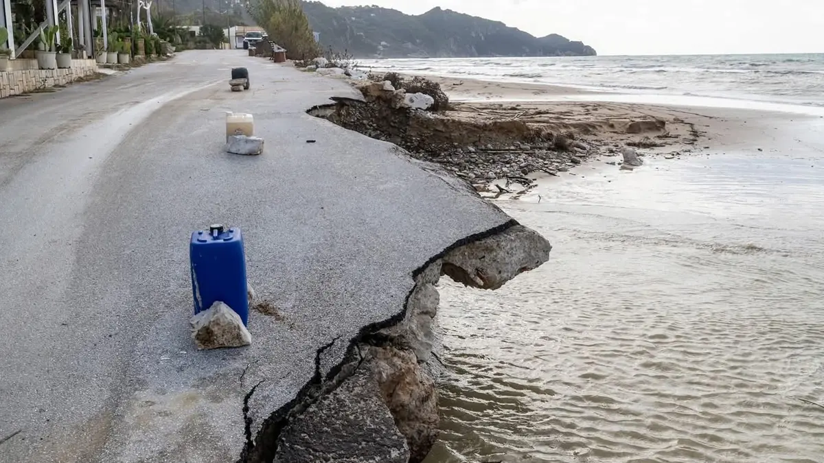 Καταστροφές στην Κέρκυρα μετά την κακοκαιρία – πλημμύρες και ζημιές εκατομμυρίων