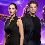 Σκηνή από τη σειρά Μια Νύχτα Μόνο του MEGA με τους πρωταγωνιστές