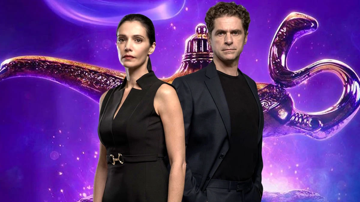 Σκηνή από τη σειρά Μια Νύχτα Μόνο του MEGA με τους πρωταγωνιστές