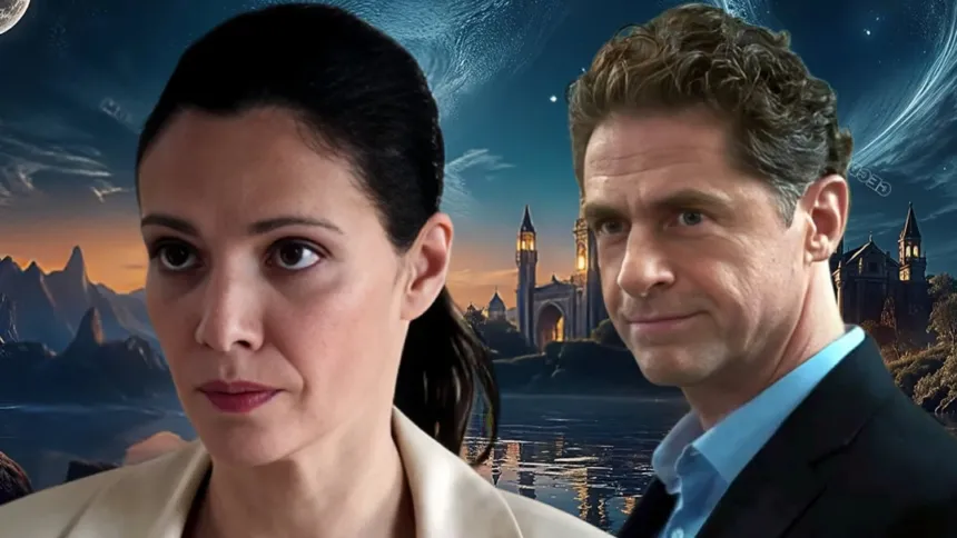 Η Μαριλίτα Λαμπροπούλου και ο Δημήτρης Λάλος σε σκηνή από το νέο επεισόδιο της σειράς «Μια Νύχτα Μόνο»