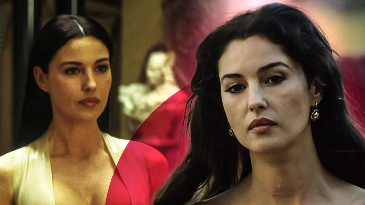 Η Μόνικα Μπελούτσι στο Παρίσι με μαύρο see-through πουκάμισο, χωρίς να φοράει σουτιέν.