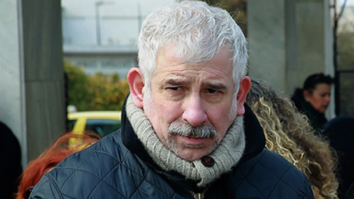 Ο Πέτρος Φιλιππίδης σε εμφάνιση του στα δικαστήρια