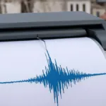 Χάρτης με το επίκεντρο του σεισμού 4,6 Ρίχτερ κοντά στη Σκύρο