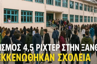 seismos xanthi 4 5 richter