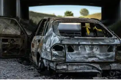 Αστυνομικές δυνάμεις σε σημείο έρευνας στα Σκούρτα Βοιωτίας