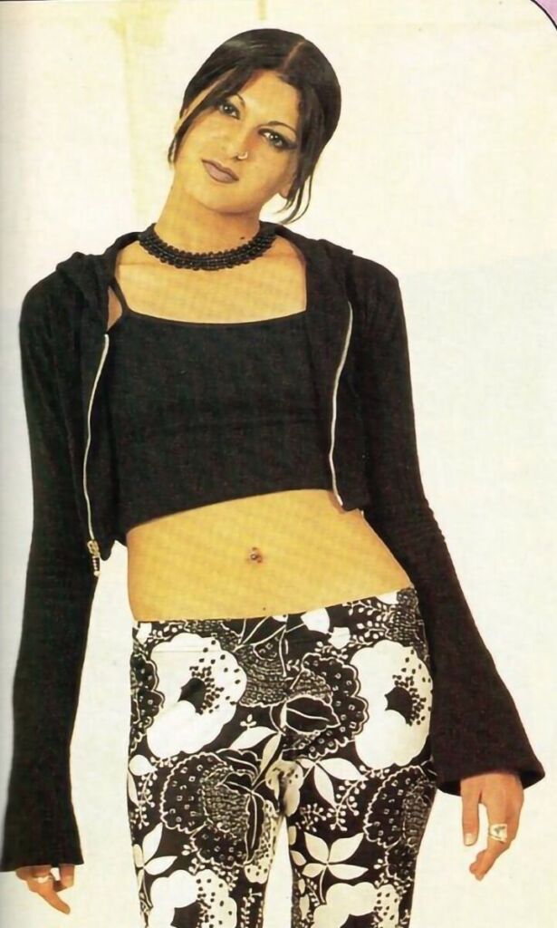 H Σταματίνα Τσιμτσιλή σε ρετρό φωτογραφία