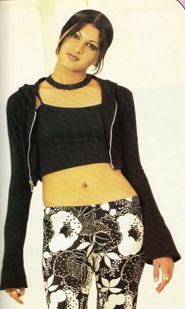 H Σταματίνα Τσιμτσιλή σε ρετρό φωτογραφία