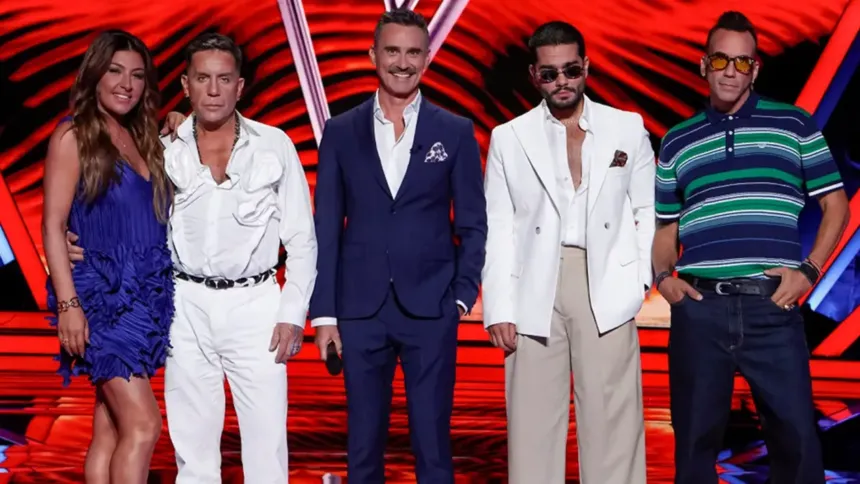 Οι coaches στη σκηνή του The Voice