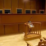 Η αίθουσα του Μικτού Ορκωτού Δικαστηρίου Θεσσαλονίκης όπου καταδικάστηκε η μητέρα για κακοποίηση του βρέφους της