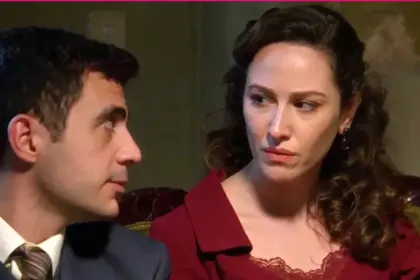 Χάρης και Σοφία σε έντονη σκηνή στη σειρά Άγιος Έρωτας