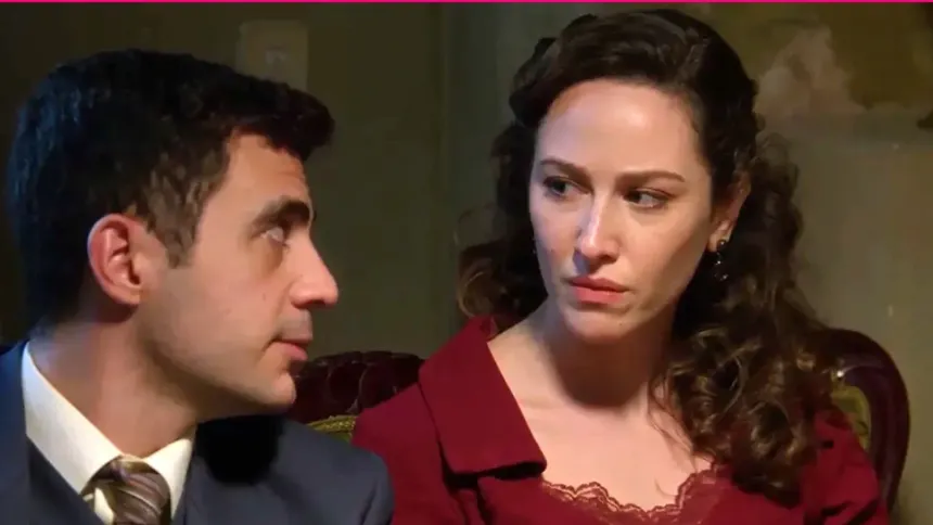 Χάρης και Σοφία σε έντονη σκηνή στη σειρά Άγιος Έρωτας