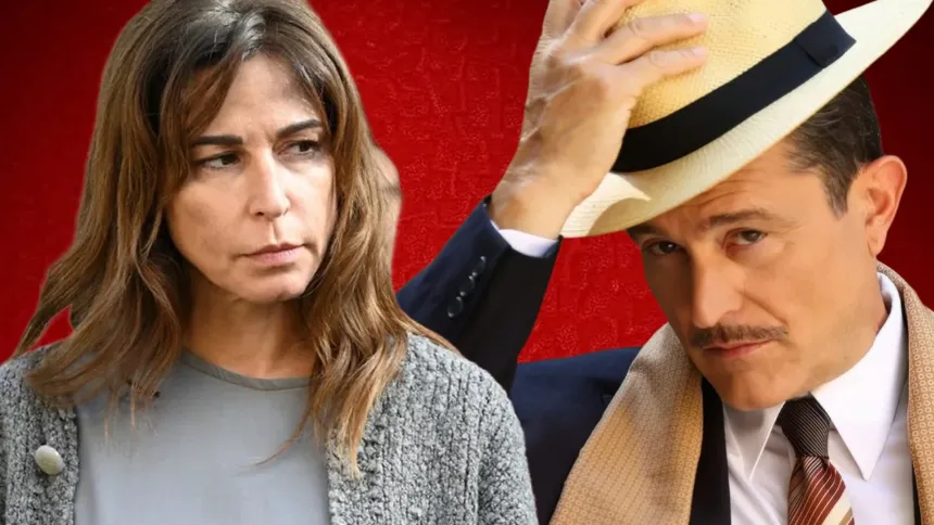 Ο Αντρέας σοκαρισμένος από την αποκάλυψη της Χριστίνας στη σειρά Άγιος Έρωτας.