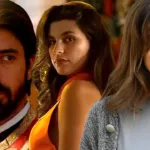 Σκηνή με τους πρωταγωνιστές της σειρά Άγιος Έρωτας