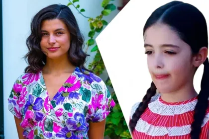 Η Χλόη αγκαλιά με τη μικρή Ελευθερία στο φινάλε της σειράς Άγιος Έρωτας