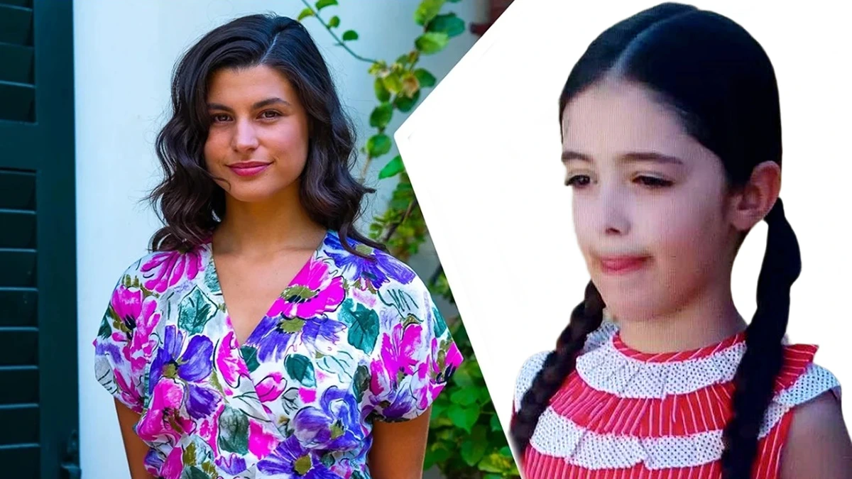 Η Χλόη αγκαλιά με τη μικρή Ελευθερία στο φινάλε της σειράς Άγιος Έρωτας