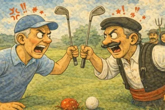 Όταν το γκολφ τελειώνει στο νοσοκομείο!